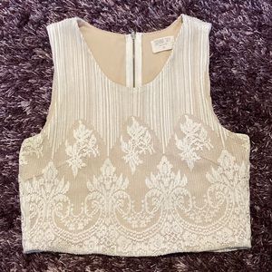 Beautiful lace crop top